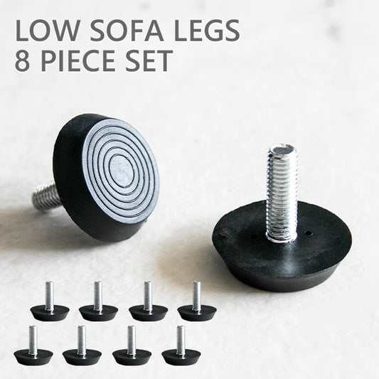 ローソファ用 脚 8本 セット (当店対象コーデュロイソファに使える)