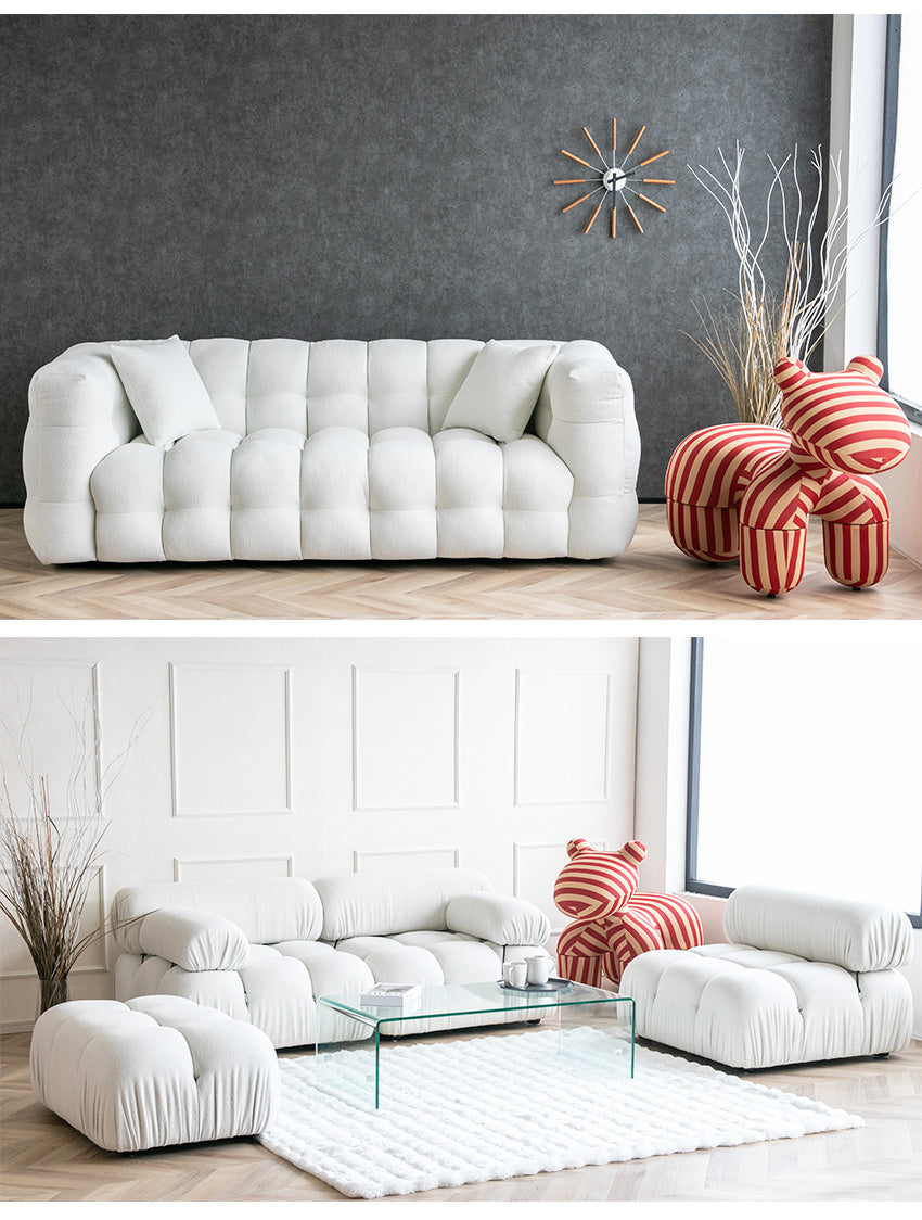 ポニーチェア リプロダクト 全5色 ブークレ ボーダー Lサイズ PONY CHAIR インテリア オブジェ