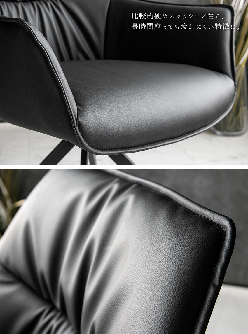 デスク 石目柄 メラミン パソコン机 セット レザー グレー 長方形 幅120㎝