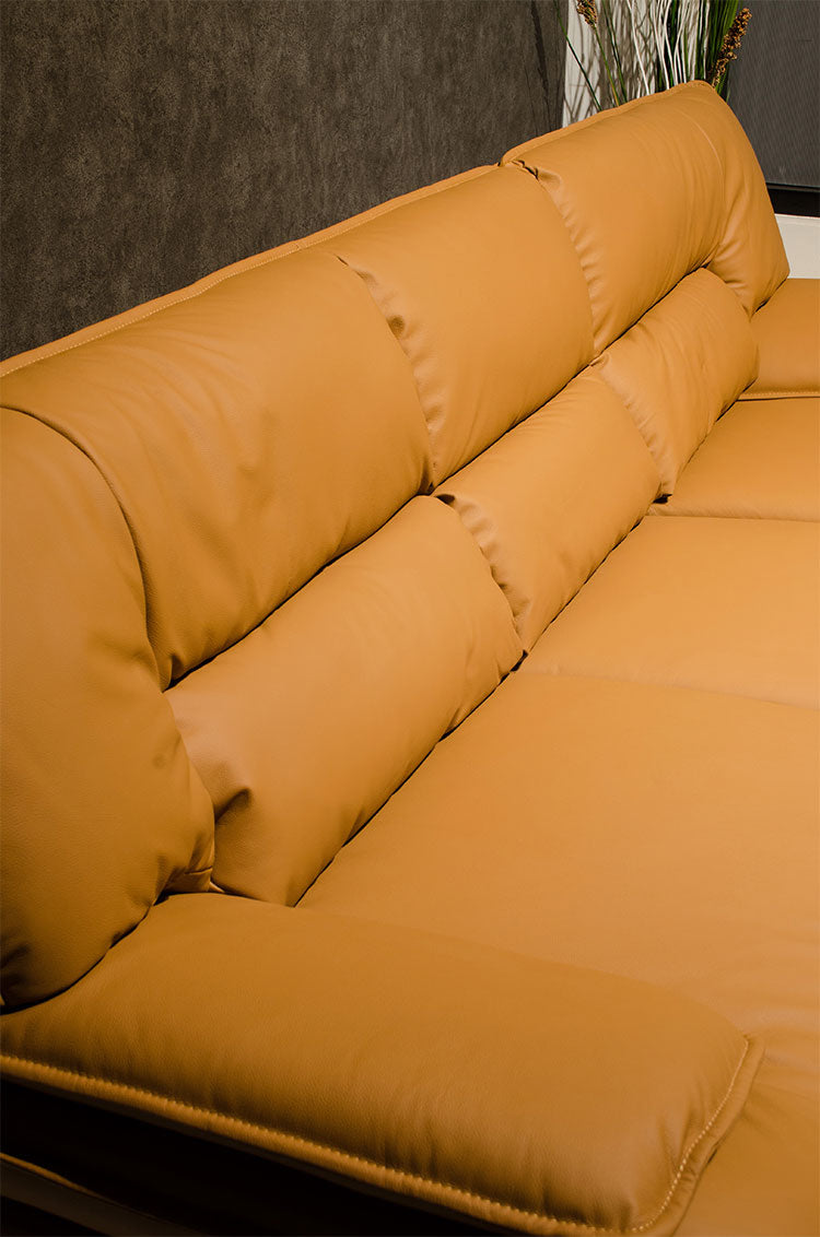 カウチソファ 本革 3人掛け レザー ブラック ホワイト キャメル 幅245cm