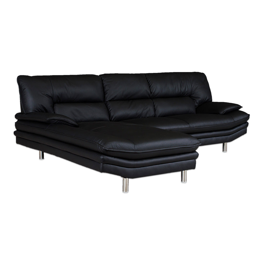 カウチソファ 本革 3人掛け レザー ブラック ホワイト キャメル 幅245cm