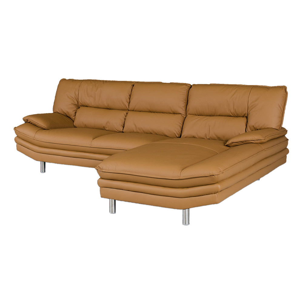 カウチソファ 本革 3人掛け レザー ブラック ホワイト キャメル 幅245cm