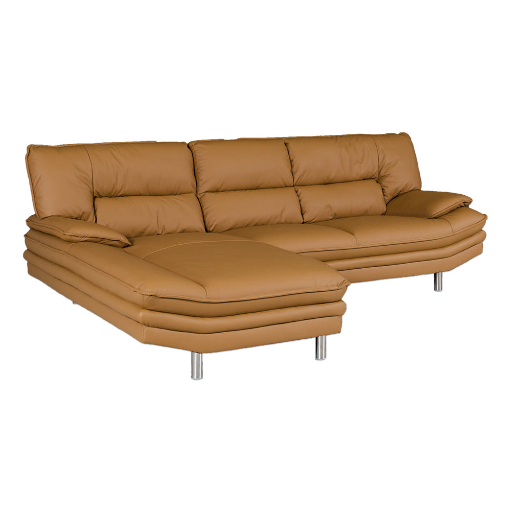 カウチソファ 本革 3人掛け レザー ブラック ホワイト キャメル 幅245cm