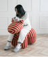 ポニーチェア リプロダクト 全5色 ブークレ ボーダー Lサイズ PONY CHAIR インテリア オブジェ