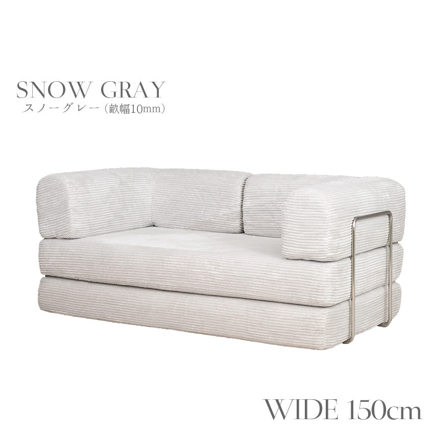 【予約注文受付中】SNOOZY スヌージーソファ ソファベッド プレイマット 2人掛け ファブリック ソファー 幅180cm/幅150cm