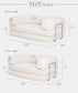 SNOOZY スヌージーソファ ソファベッド 高密度 プレイマット 2人掛け ファブリック ソファー 幅180cm/幅150cm