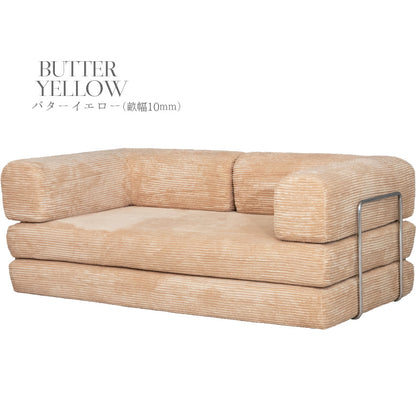 SNOOZY スヌージー ファブリックソファ ソファベッド プレイマット 2人掛け ファブリック ソファー 幅180cm