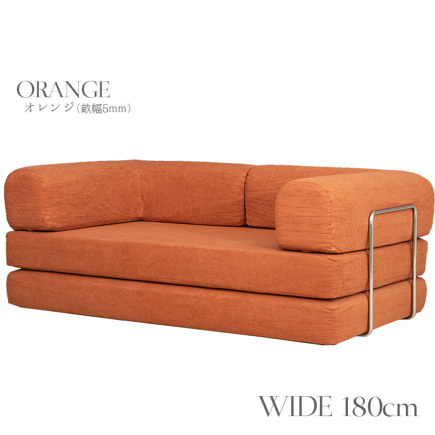 【予約注文受付中】SNOOZY スヌージーソファ ソファベッド プレイマット 2人掛け ファブリック ソファー 幅180cm/幅150cm