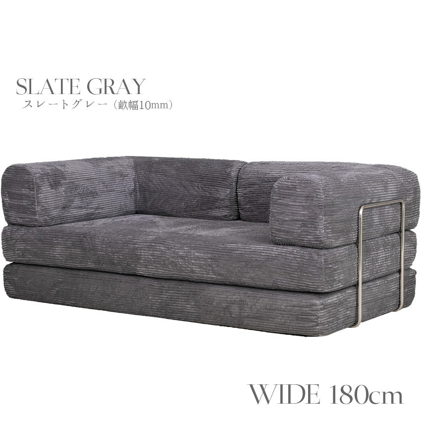 【予約注文受付中】SNOOZY スヌージーソファ ソファベッド プレイマット 2人掛け ファブリック ソファー 幅180cm/幅150cm