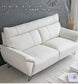 ソファ 2人掛け ハイバック レザー調 オフホワイト 防水 傷に強い 幅158cm