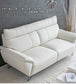 ソファ 3人掛け ハイバック レザー調 オフホワイト 防水 傷に強い 幅188cm