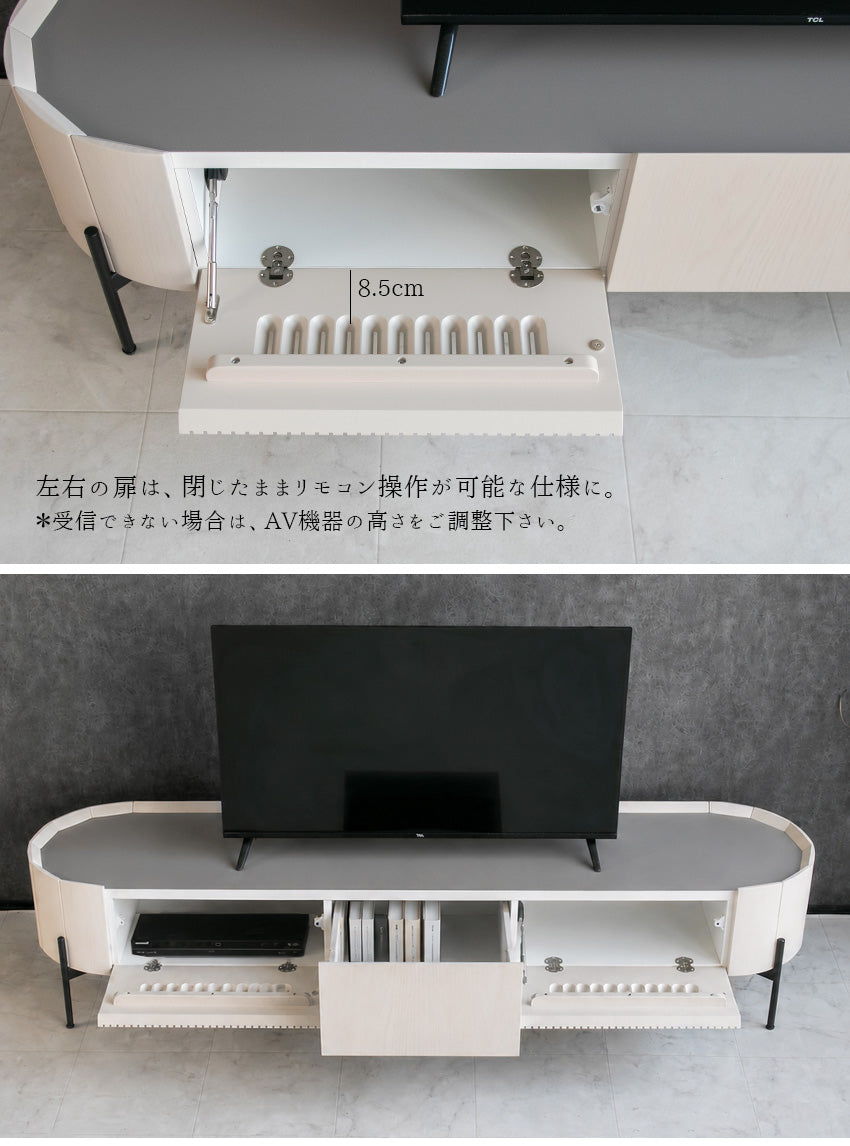 テレビボード テレビ台 ナチュラル オーク 天然木 突板 ナチュラル ホワイト ブラック 高級感 モダン おしゃれ 収納付き 200 180 格子 ジャパンディ