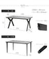 ダイニングテーブル 150×85cm 4人掛け 鏡面 国産強化ガラス 耐熱 ブラック グレー ブロンズ ホワイト 選べる脚 アイアン 木製 長方形
