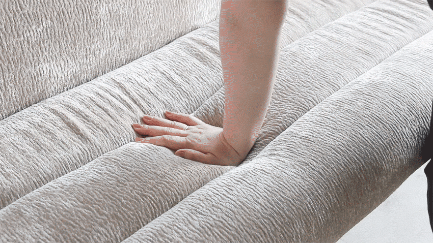 ダイニングベンチ ファブリック 128cm 148cm 長椅子