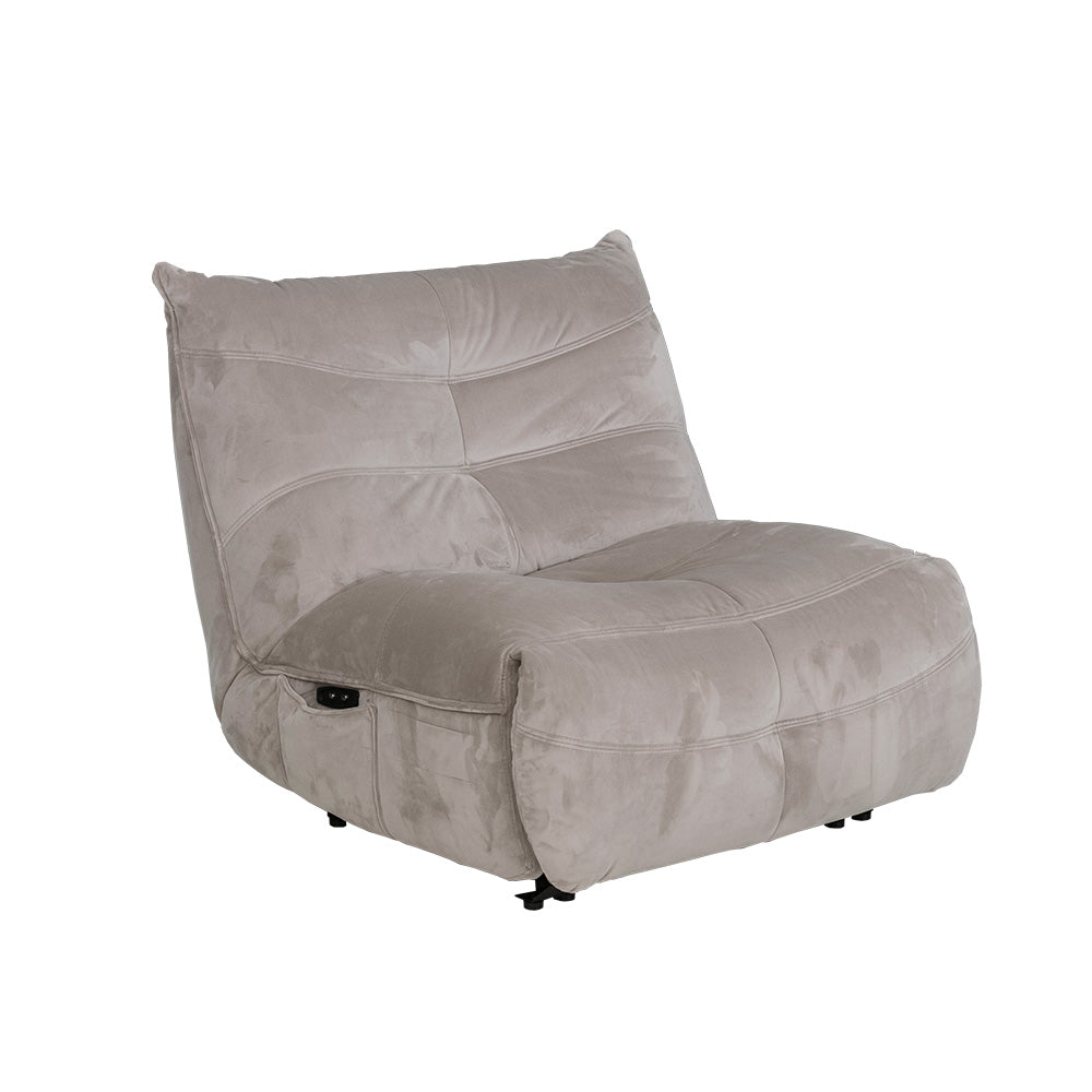 lushroom 電動 リクライニングチェア ファブリック パーソナルチェア 1