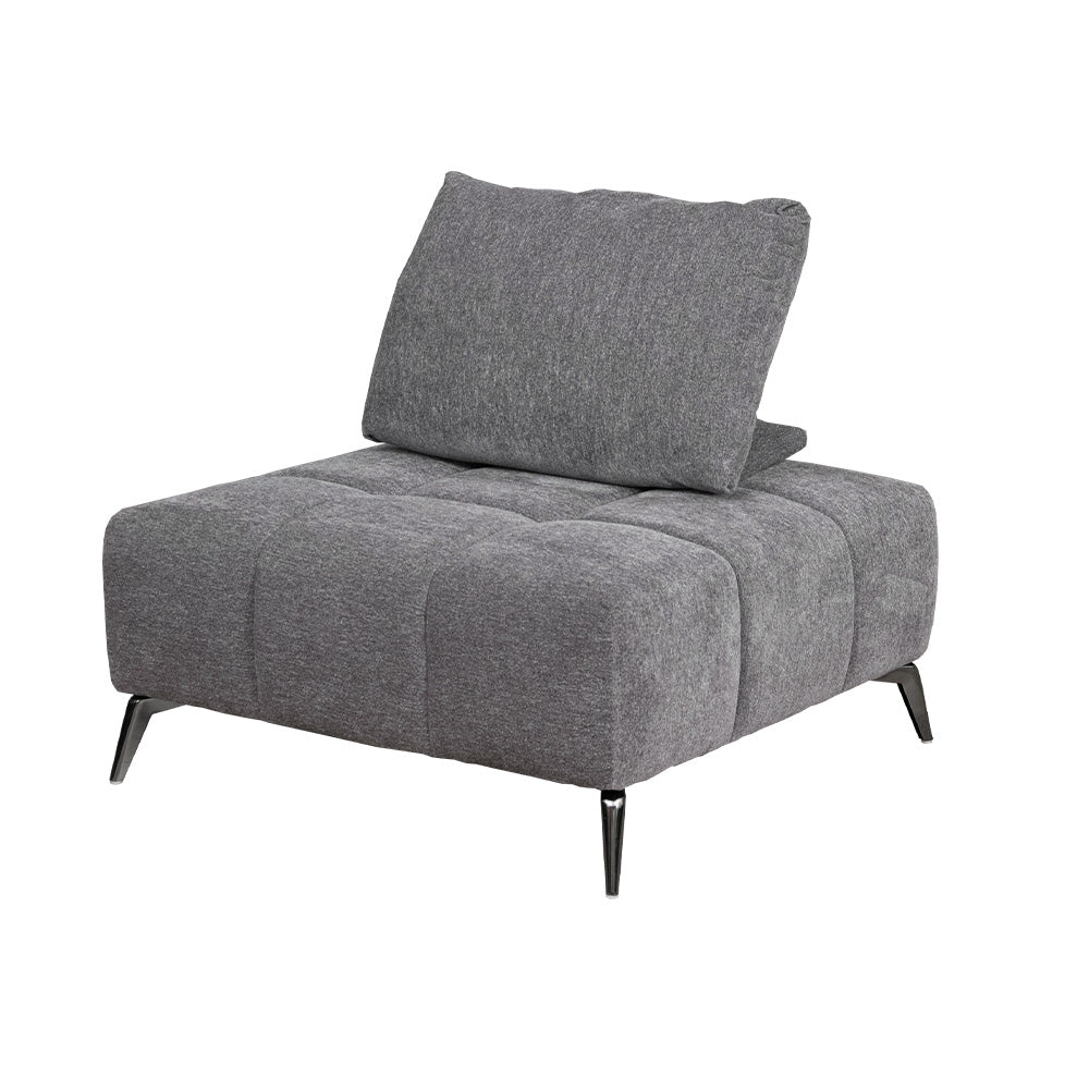 lushroom スツール アイランドソファ 1人掛け ファブリック ソファー