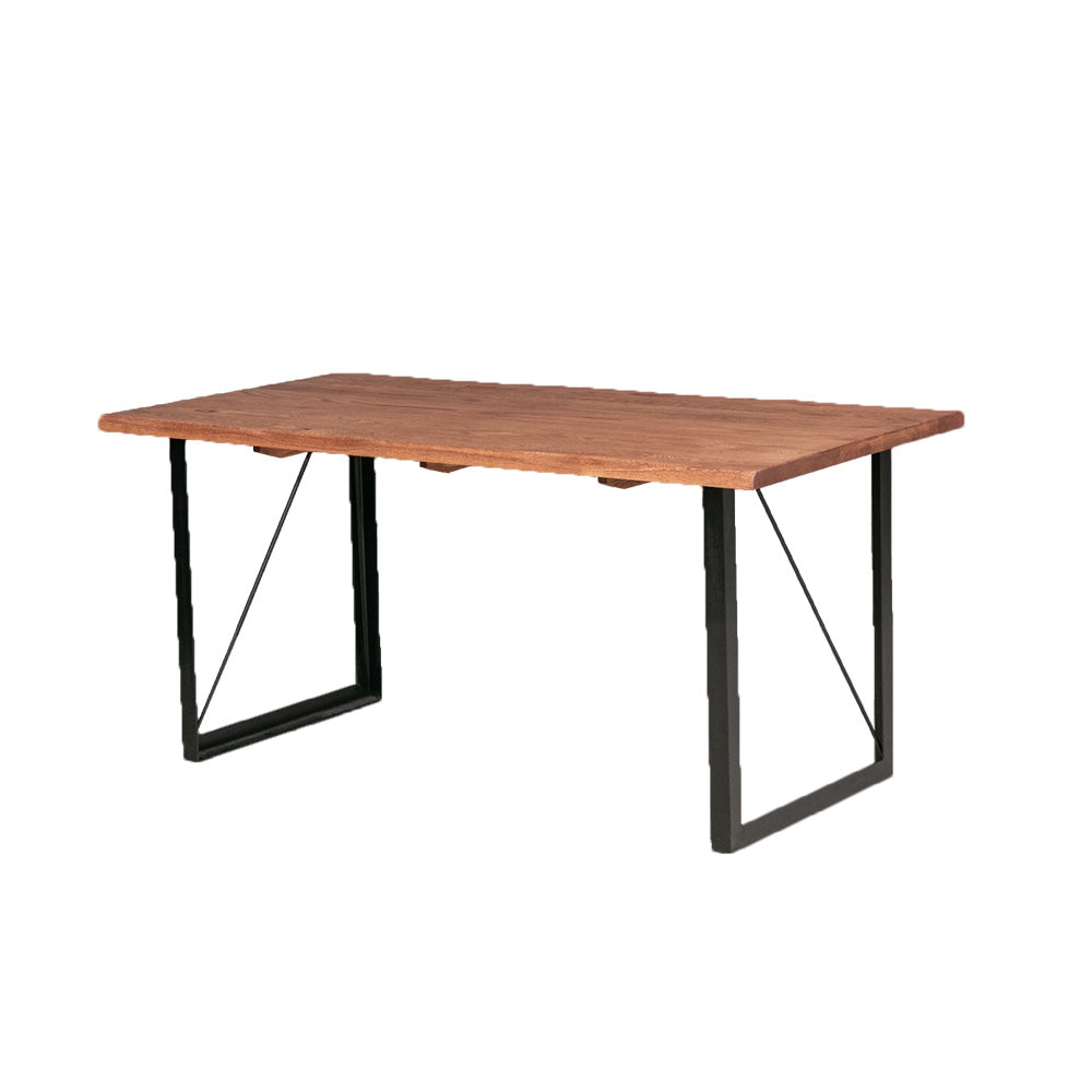 ダイニングテーブル 150×75cm 4人掛け ウォールナット オーク 無垢材