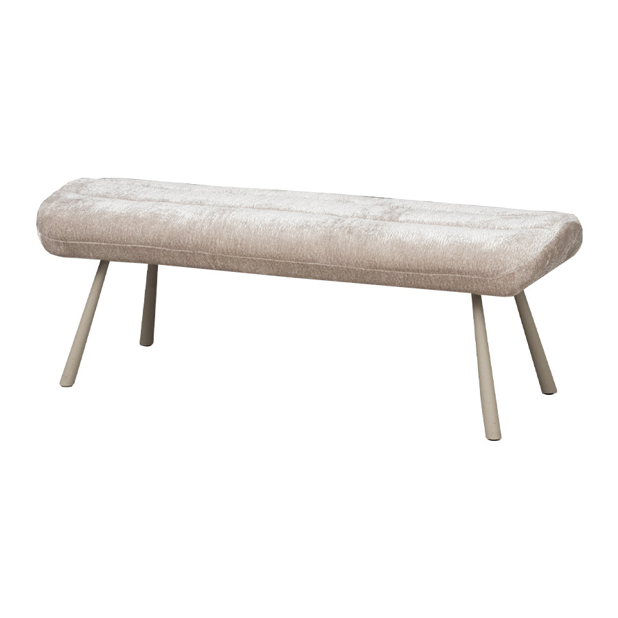 ダイニングベンチ ファブリック 128cm 148cm 長椅子