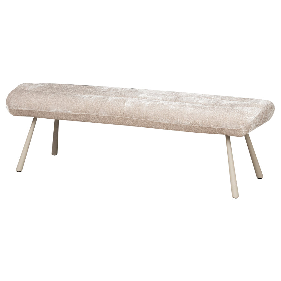 ダイニングベンチ ファブリック 128cm 148cm 長椅子