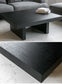 センターテーブル ウォールナット ブラックオーク ホワイト 鏡面 突板 ローテーブル 正方形 幅90㎝