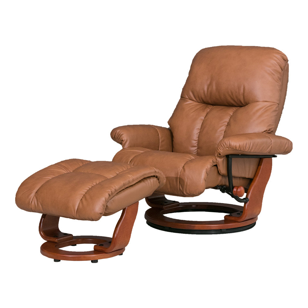 リクライニングチェア　パーソナルチェア　回転チェア　ブラウン inco-0018_1.jpg