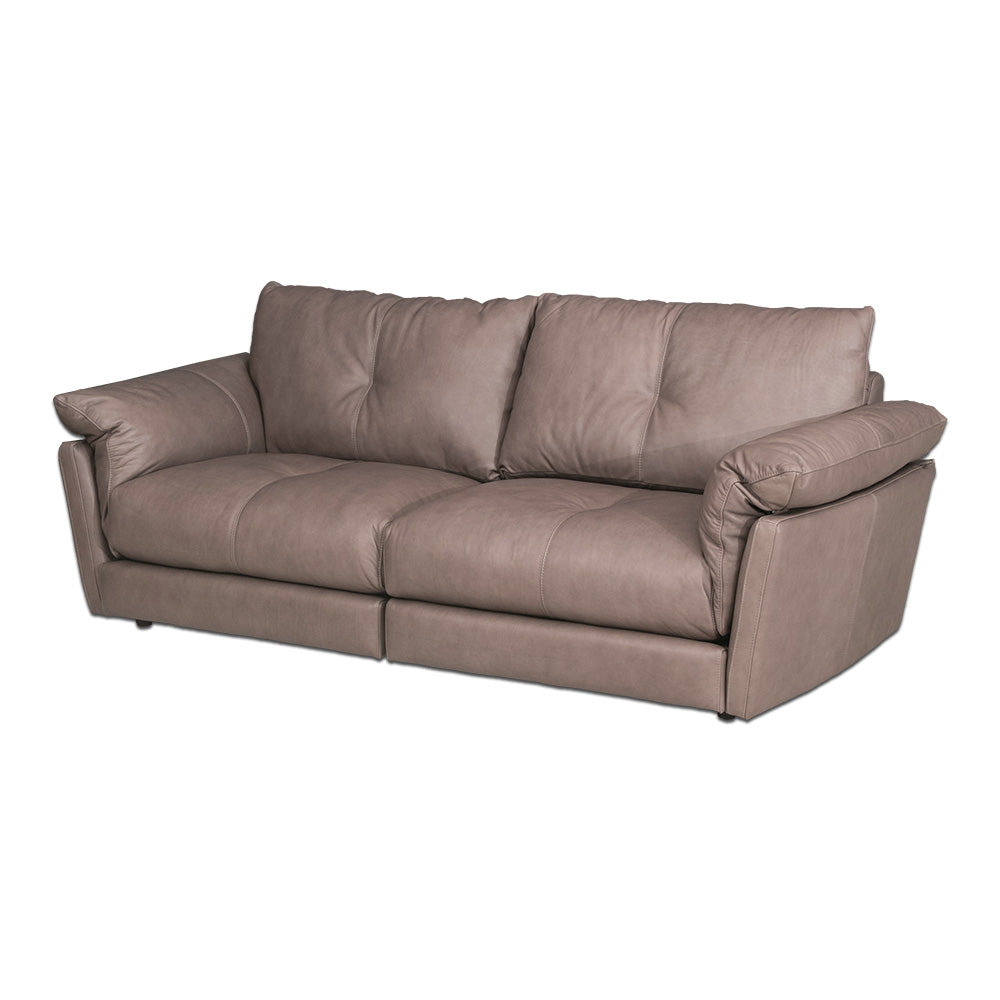 lushroom ソファ 本革 総革 3人掛け フルグレインレザー アニリン