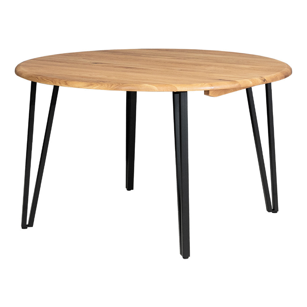 lushroom ダイニングテーブル 4人掛け 天然木 無垢 オーク 横ハギ材