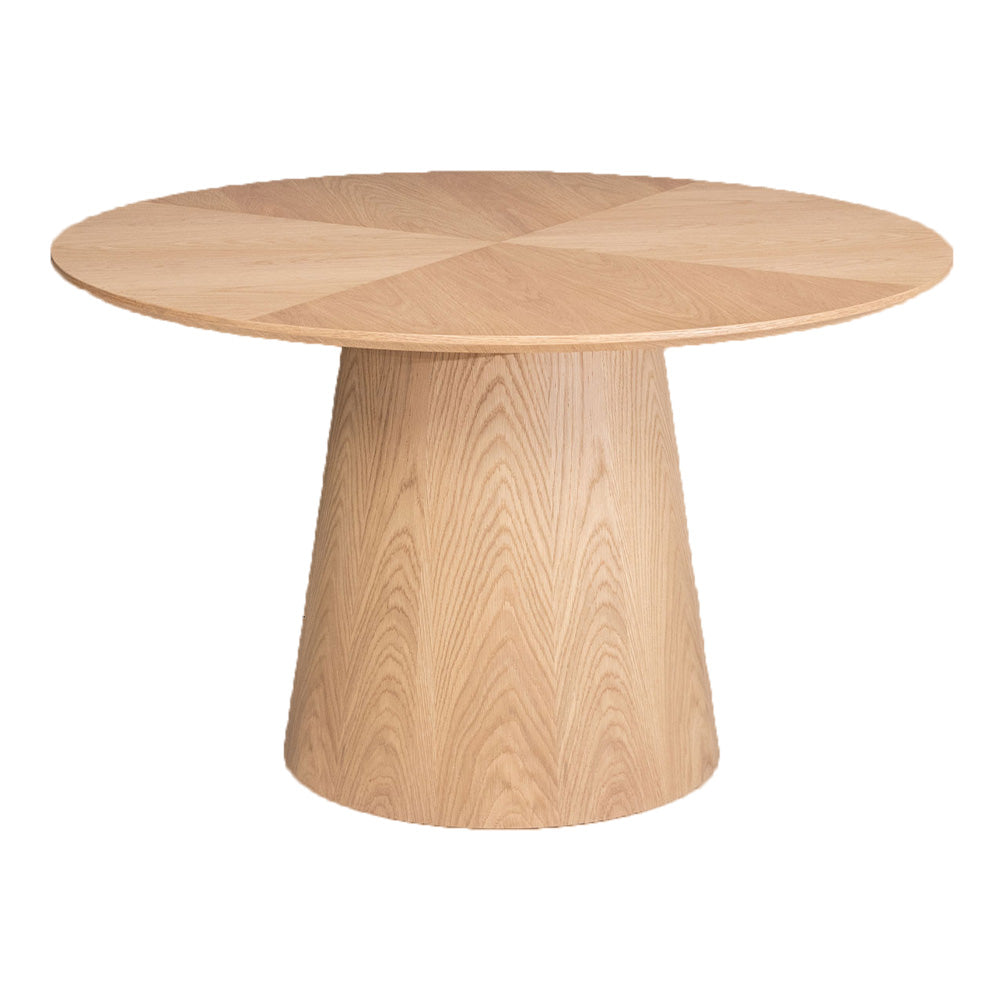 ダイニングテーブル 4人掛け 天然木 突板 ウォールナット オーク ナチュラル ブラック 円形 幅120cm
